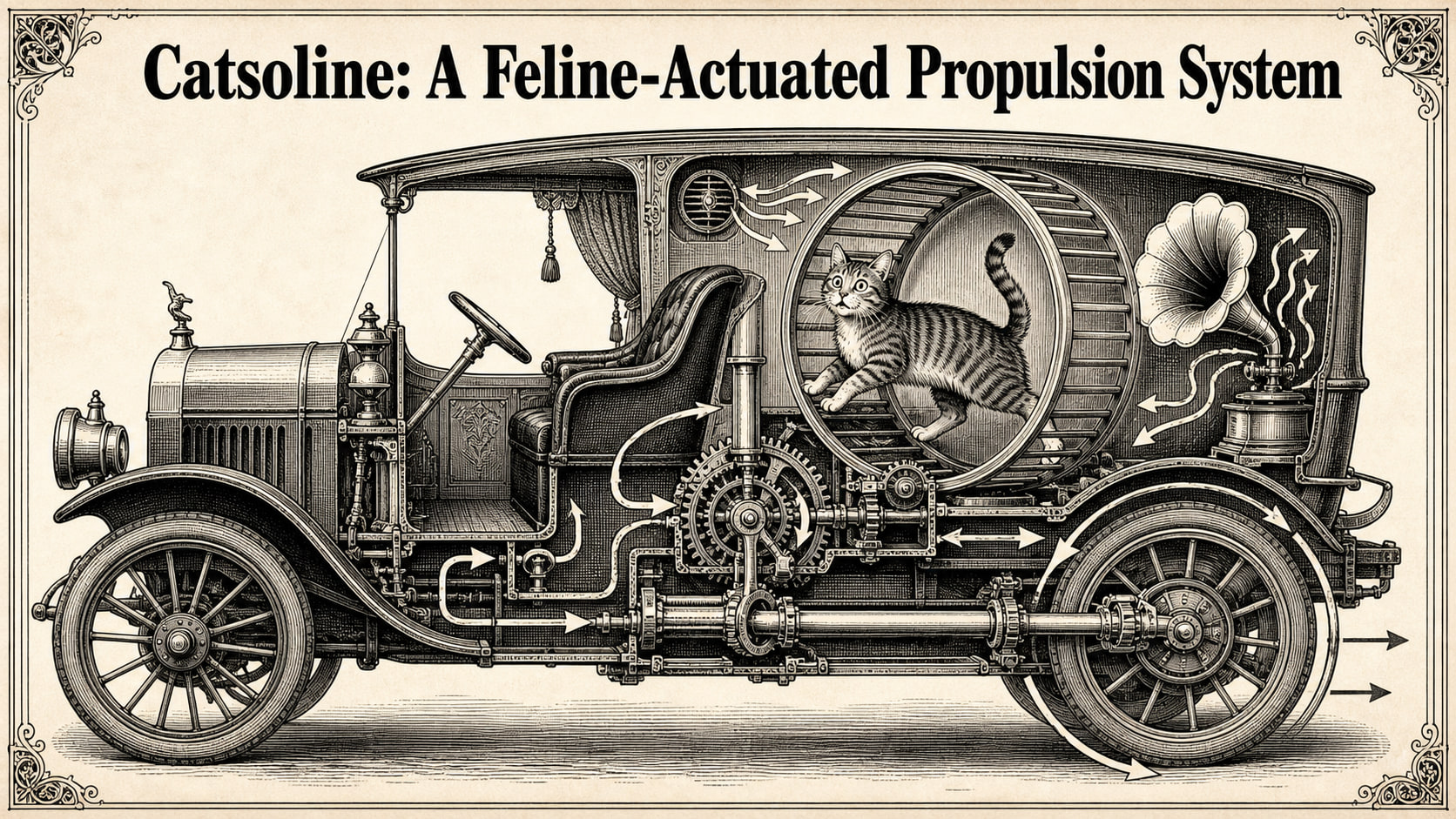 Catsoline: A Feline-Actuated Propulsion System