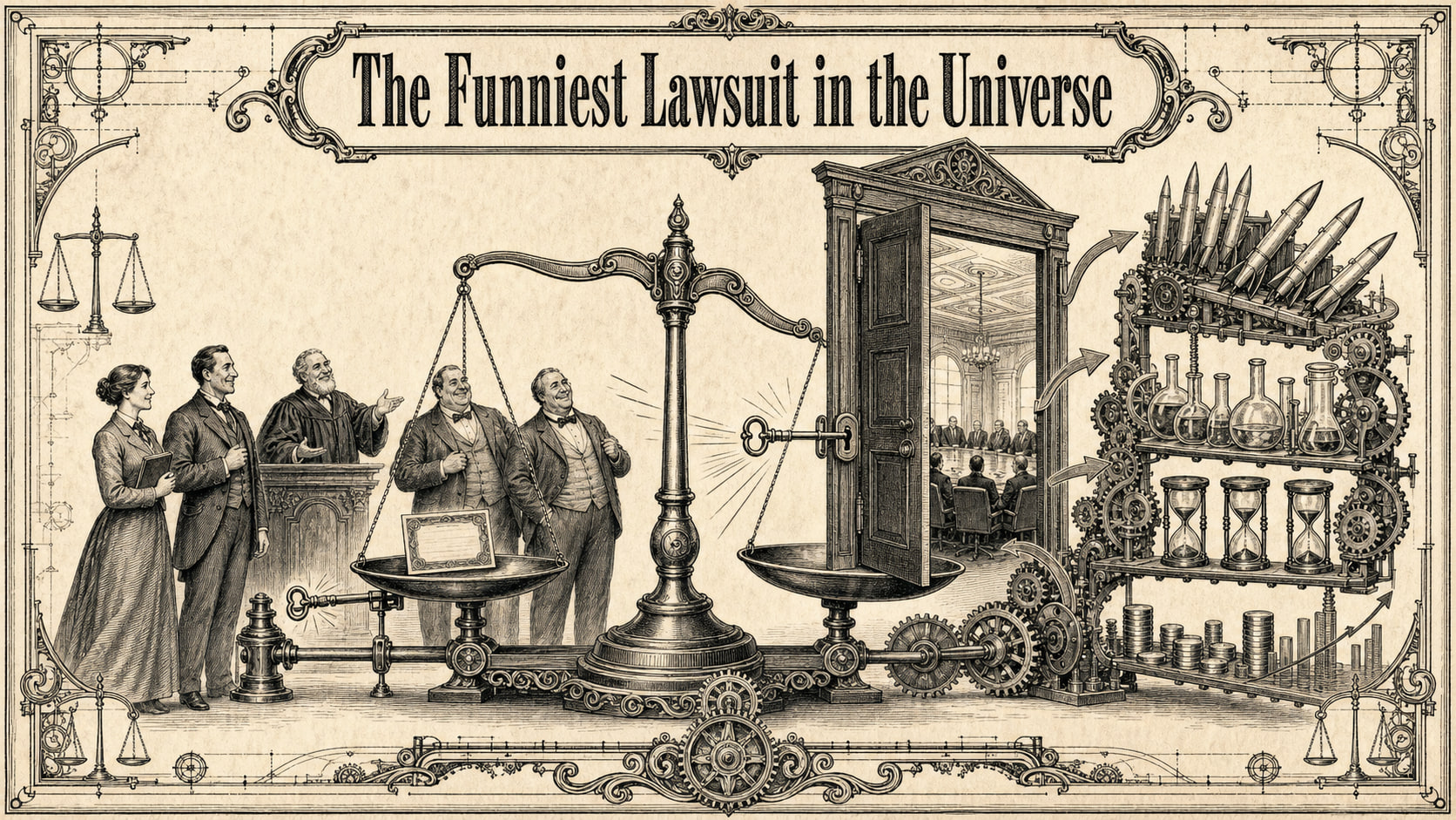 The Funniest Lawsuit in the Universe