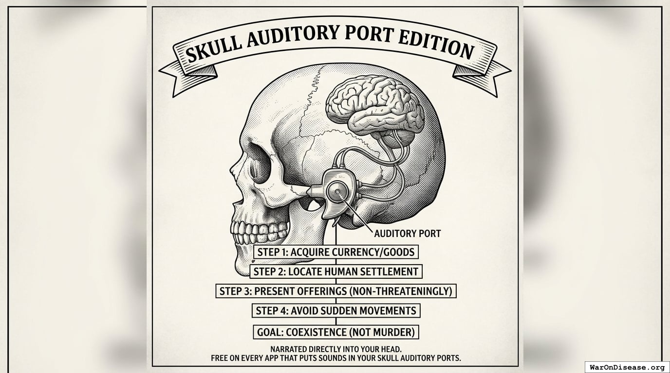 Skull Auditory Port Edition