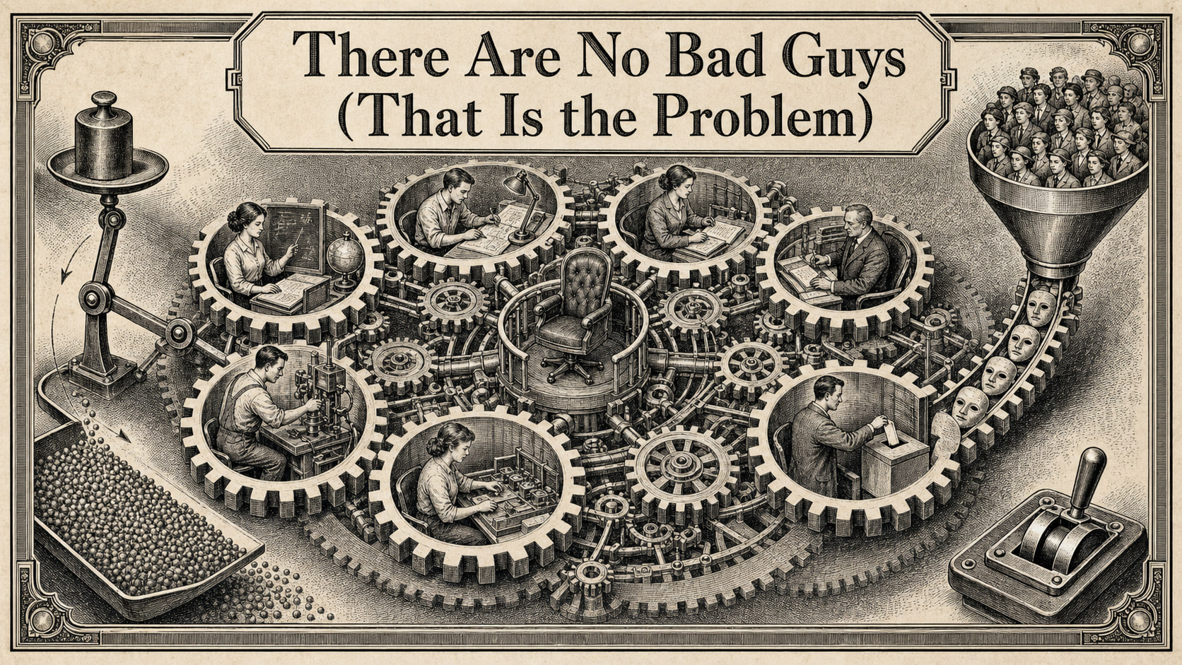 There Are No Bad Guys (That Is the Problem)
