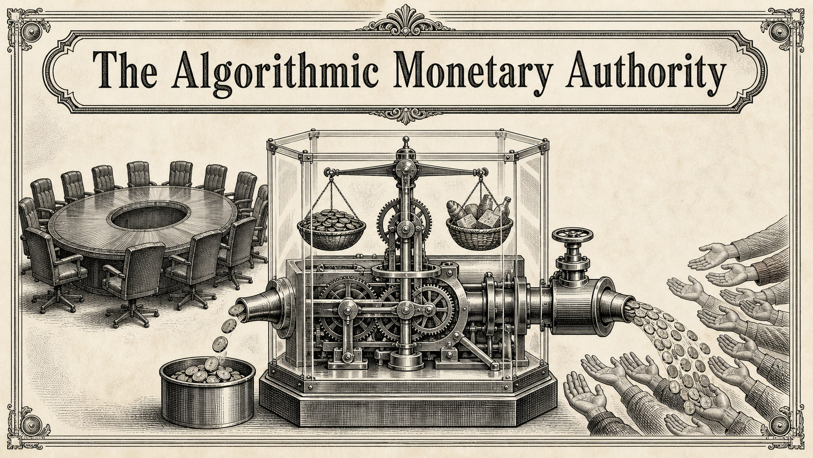 The Algorithmic Monetary Authority