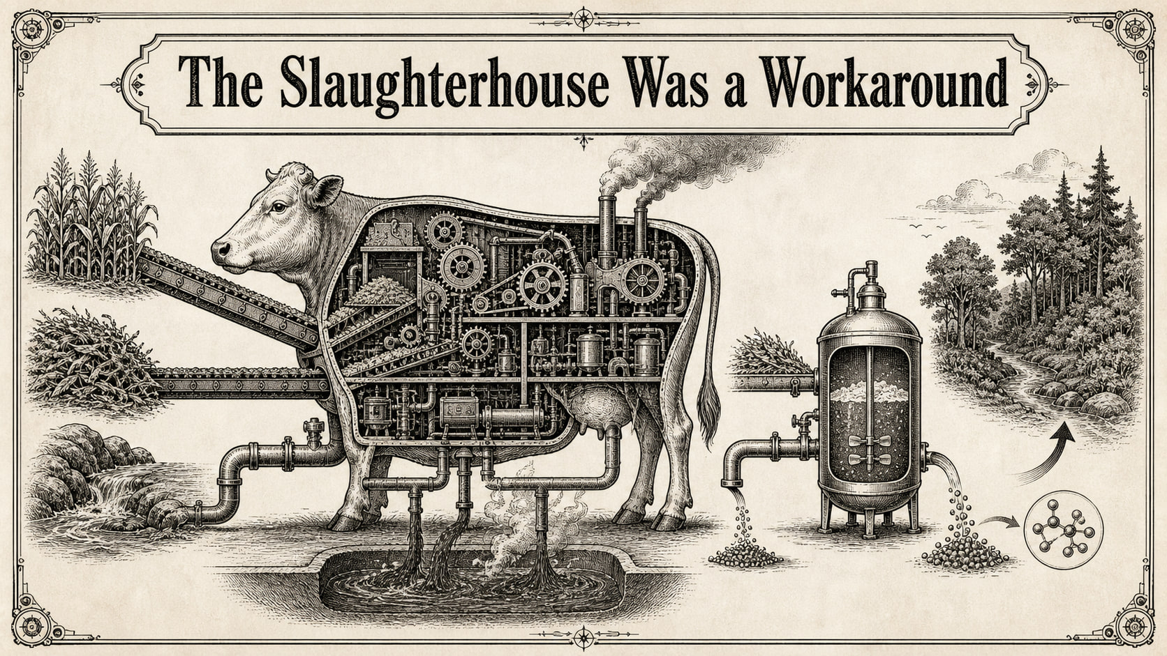 The Slaughterhouse Was a Workaround